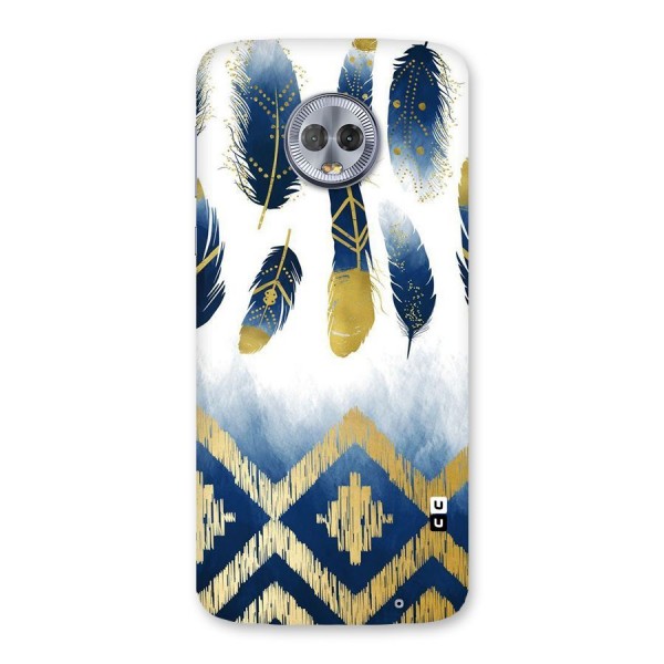 Feathers Beauty Back Case for Moto G6 Plus