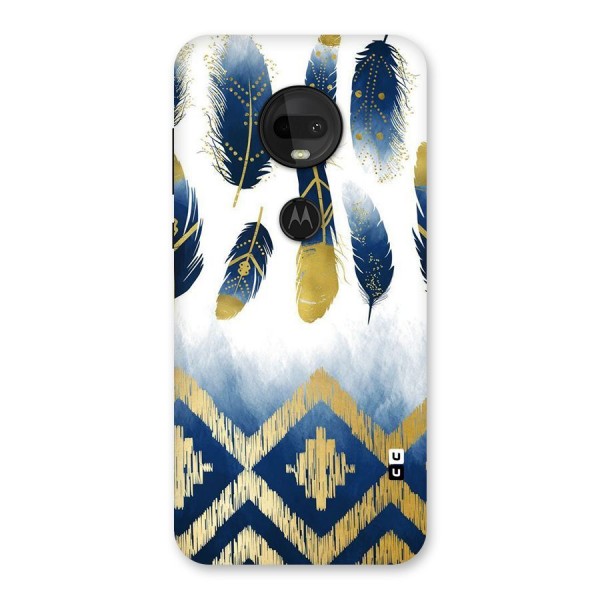 Feathers Beauty Back Case for Moto G7