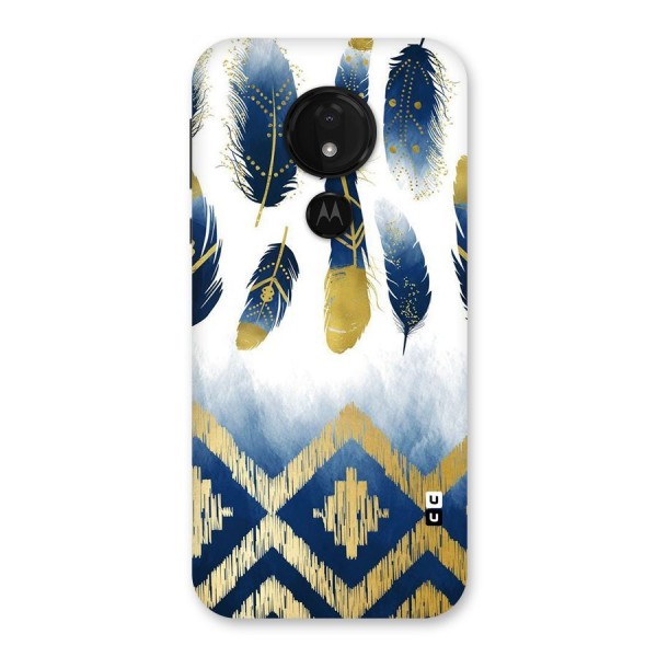 Feathers Beauty Back Case for Moto G7 Power