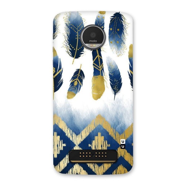 Feathers Beauty Back Case for Moto Z Play
