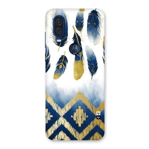 Feathers Beauty Back Case for Motorola One Vision