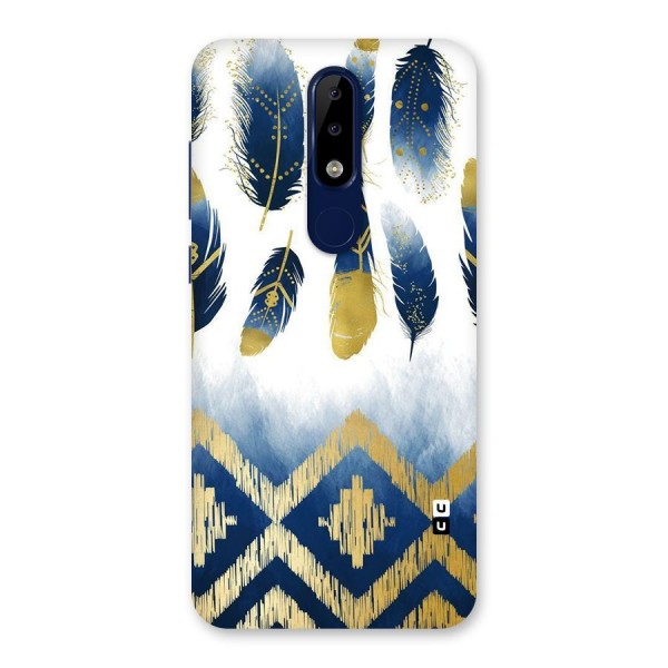 Feathers Beauty Back Case for Nokia 5.1 Plus