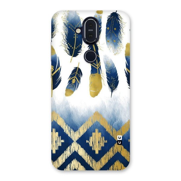 Feathers Beauty Back Case for Nokia 8.1