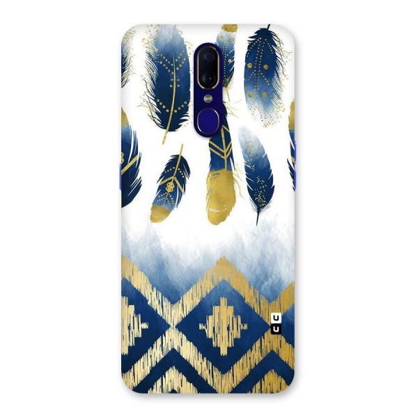Feathers Beauty Back Case for Oppo A9