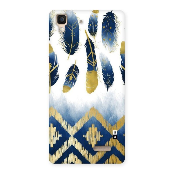 Feathers Beauty Back Case for Oppo R7