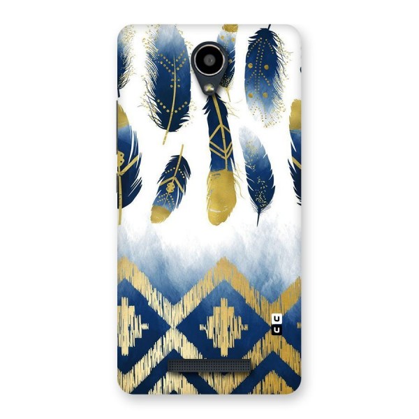 Feathers Beauty Back Case for Redmi Note 2