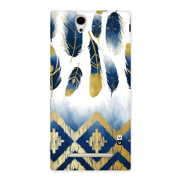 Feathers Beauty Back Case for Sony Xperia C3