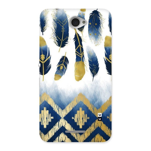 Feathers Beauty Back Case for Sony Xperia E4