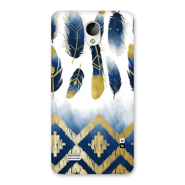 Feathers Beauty Back Case for Vivo Y21