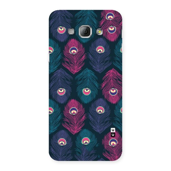 Feathers Patterns Back Case for Galaxy A8
