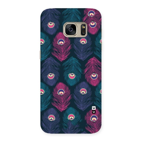Feathers Patterns Back Case for Galaxy S7
