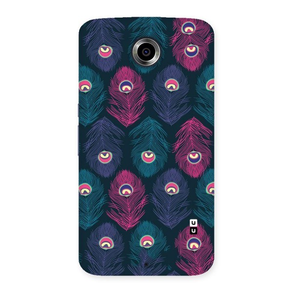 Feathers Patterns Back Case for Nexsus 6