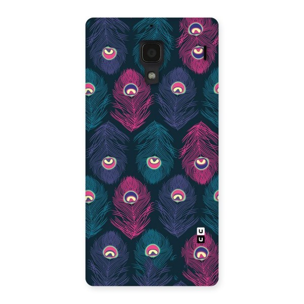Feathers Patterns Back Case for Redmi 1S
