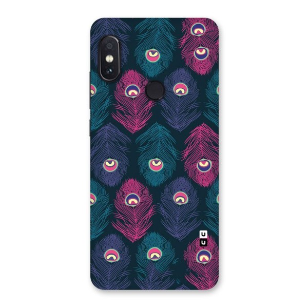 Feathers Patterns Back Case for Redmi Note 5 Pro