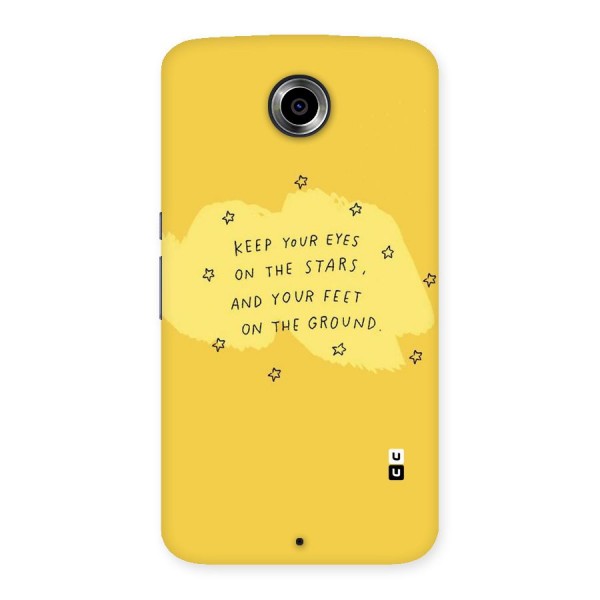 Feet On Ground Back Case for Nexsus 6