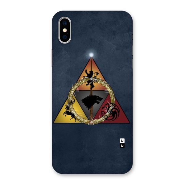 Fight For Crown Back Case for iPhone XS