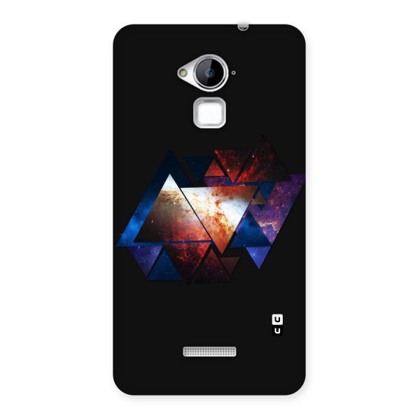 Fire Galaxy Triangles Back Case for Coolpad Note 3