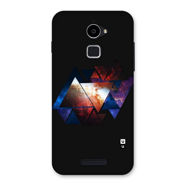 Fire Galaxy Triangles Back Case for Coolpad Note 3 Lite
