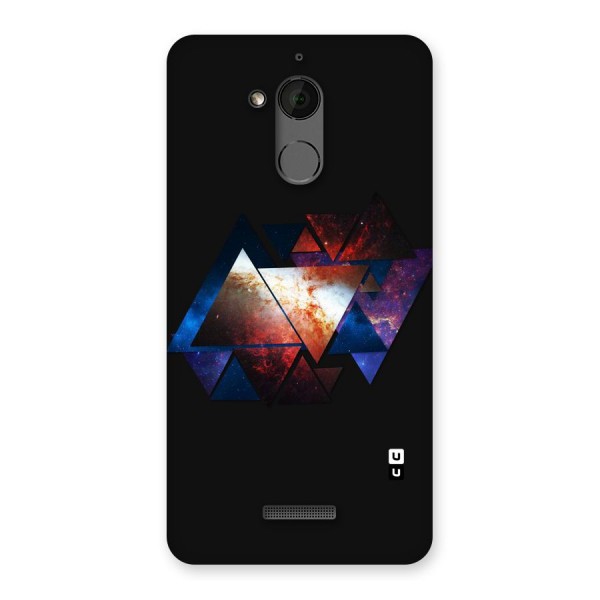 Fire Galaxy Triangles Back Case for Coolpad Note 5