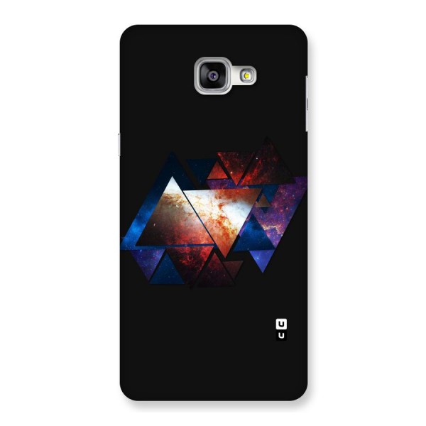 Fire Galaxy Triangles Back Case for Galaxy A9
