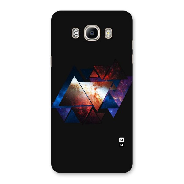 Fire Galaxy Triangles Back Case for Galaxy On8