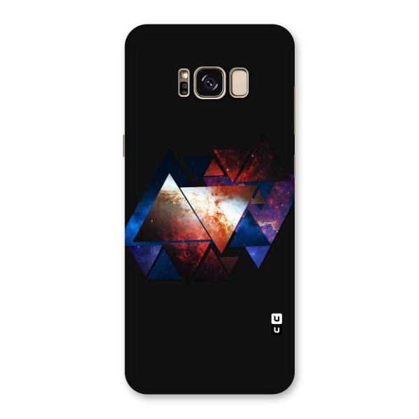 Fire Galaxy Triangles Back Case for Galaxy S8 Plus