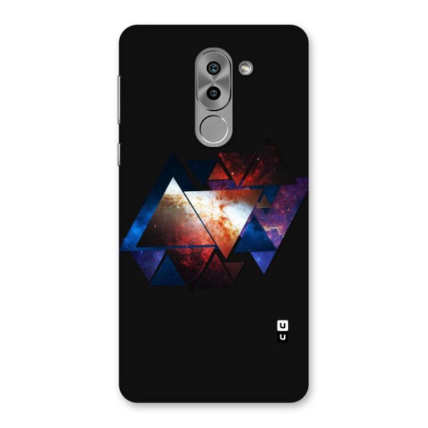 Fire Galaxy Triangles Back Case for Honor 6X