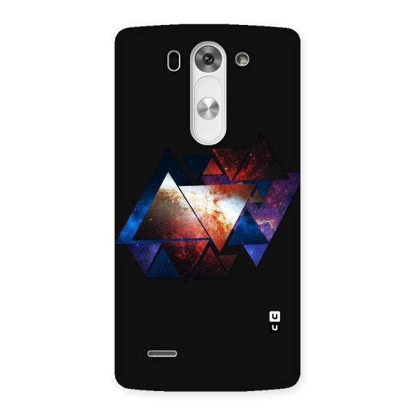 Fire Galaxy Triangles Back Case for LG G3 Beat