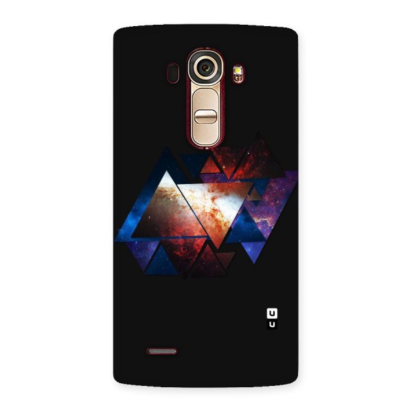 Fire Galaxy Triangles Back Case for LG G4