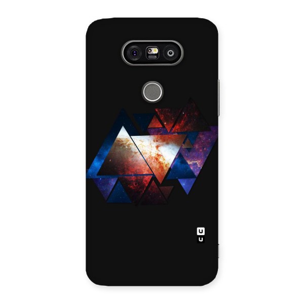 Fire Galaxy Triangles Back Case for LG G5