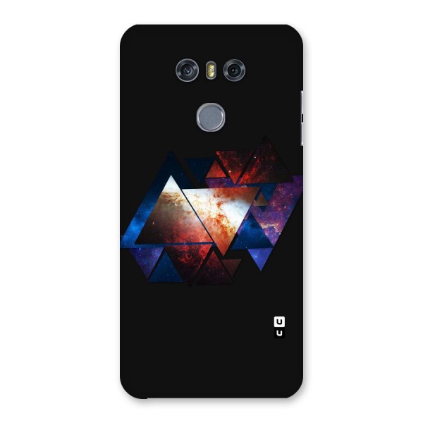 Fire Galaxy Triangles Back Case for LG G6