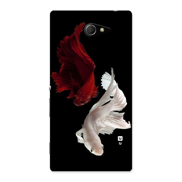 Fish Design Back Case for Sony Xperia M2