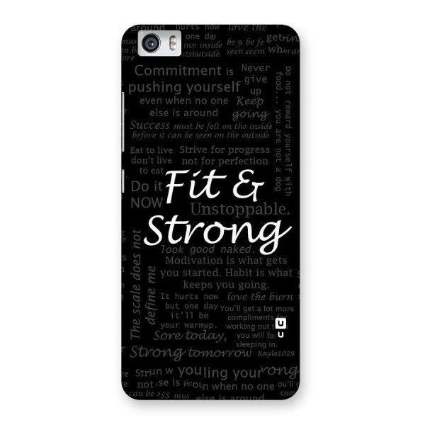 Fit And Strong Back Case for Xiaomi Redmi Mi5