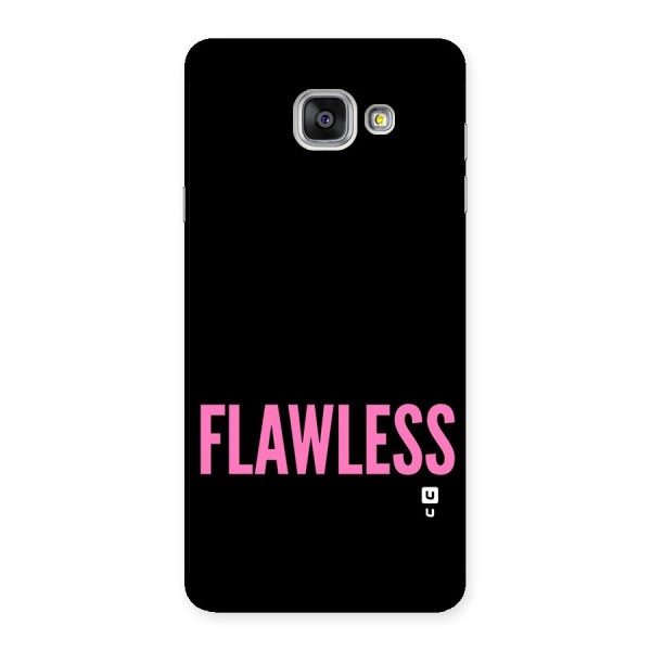 Flawless Pink Design Back Case for Galaxy A7 2016