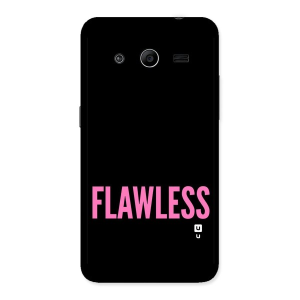 Flawless Pink Design Back Case for Galaxy Core 2