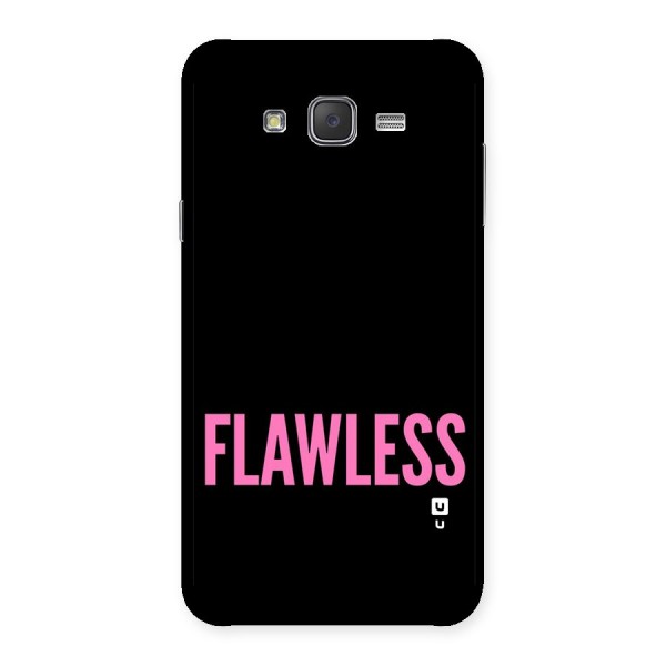 Flawless Pink Design Back Case for Galaxy J7