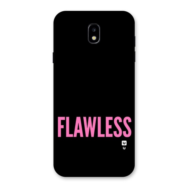 Flawless Pink Design Back Case for Galaxy J7 Pro