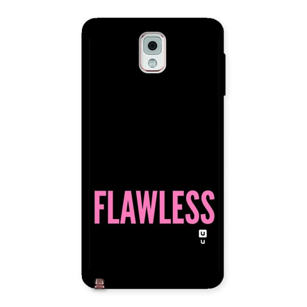 Flawless Pink Design Back Case for Galaxy Note 3