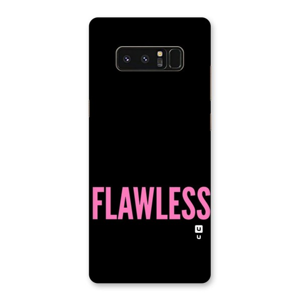 Flawless Pink Design Back Case for Galaxy Note 8