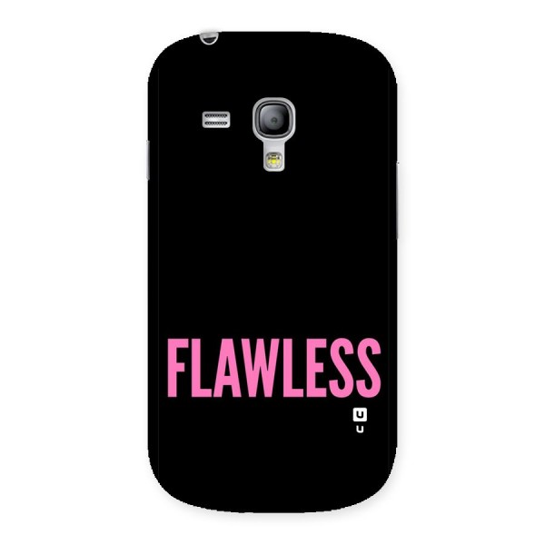 Flawless Pink Design Back Case for Galaxy S3 Mini