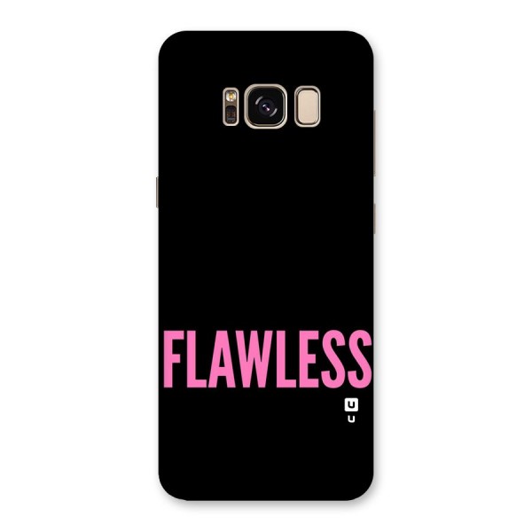 Flawless Pink Design Back Case for Galaxy S8