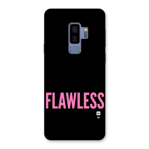 Flawless Pink Design Back Case for Galaxy S9 Plus