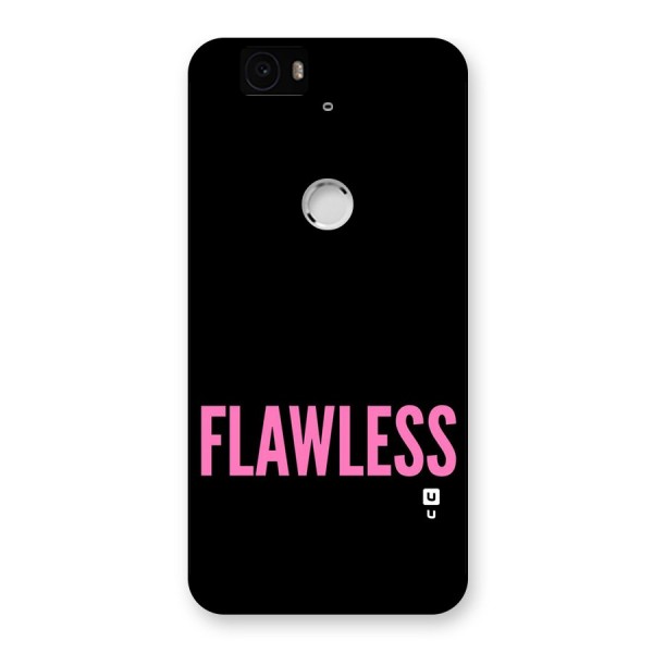 Flawless Pink Design Back Case for Google Nexus-6P