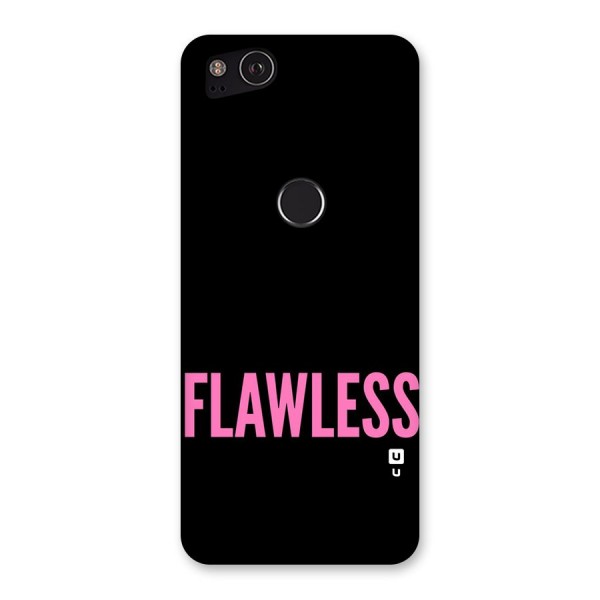 Flawless Pink Design Back Case for Google Pixel 2