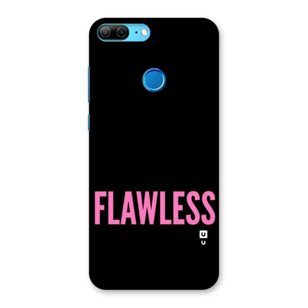 Flawless Pink Design Back Case for Honor 9 Lite