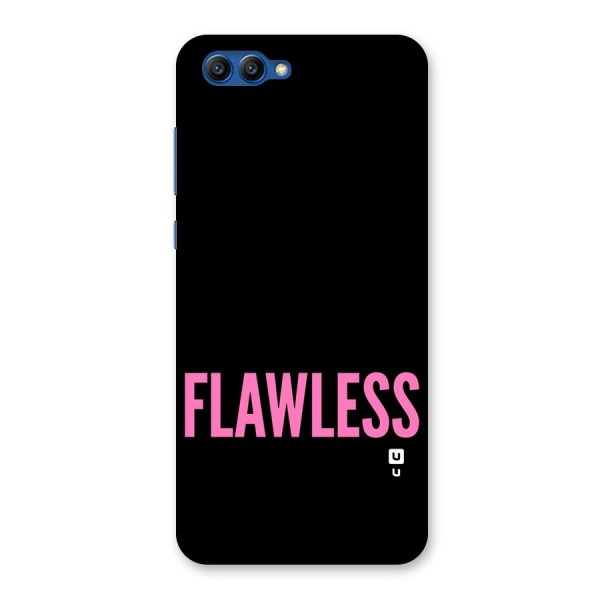 Flawless Pink Design Back Case for Honor View 10
