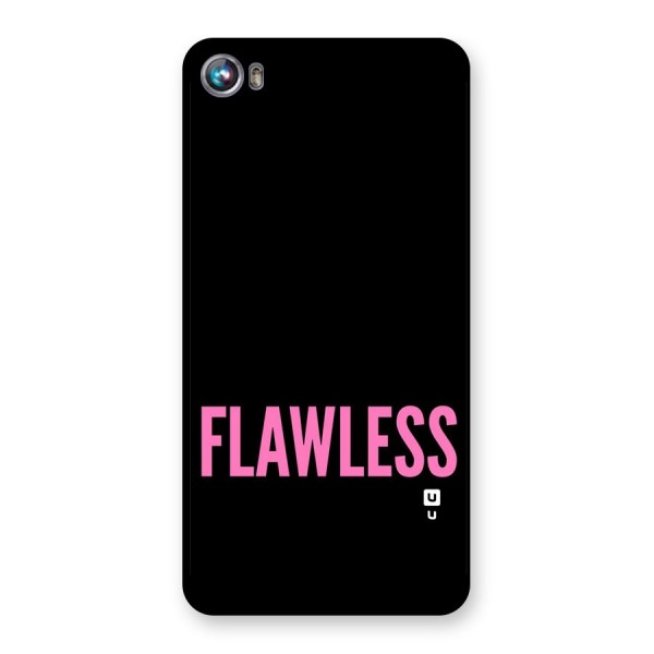 Flawless Pink Design Back Case for Micromax Canvas Fire 4 A107