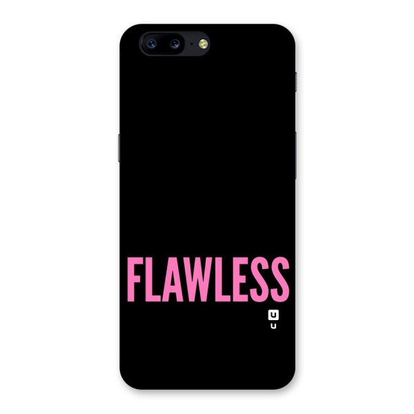 Flawless Pink Design Back Case for OnePlus 5