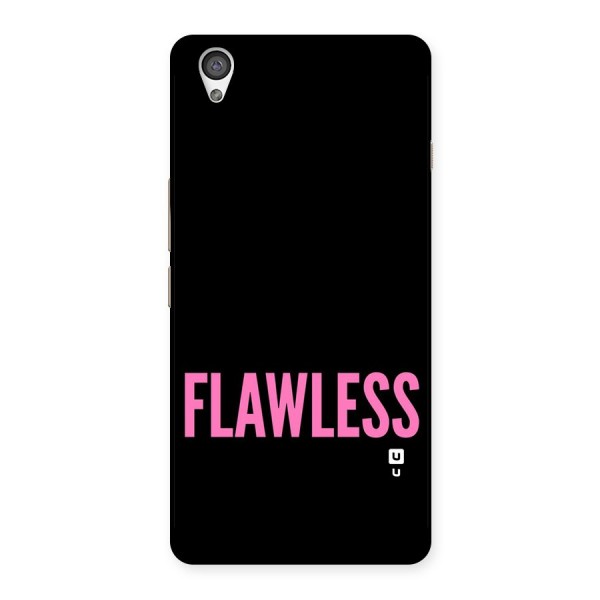 Flawless Pink Design Back Case for OnePlus X