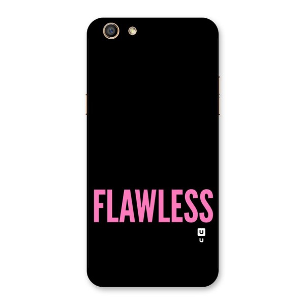 Flawless Pink Design Back Case for Oppo F3